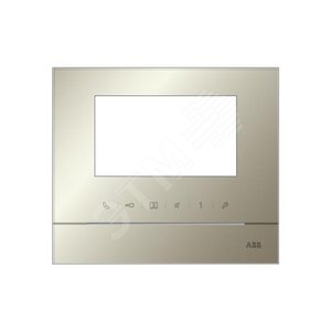 Рамка для абонентского устройства 4.3 золотая - ABB