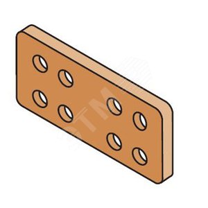 Соединитель 1250/1600А для шин 1250/1600А(4шт) | AD1069 | ABB - фото 2