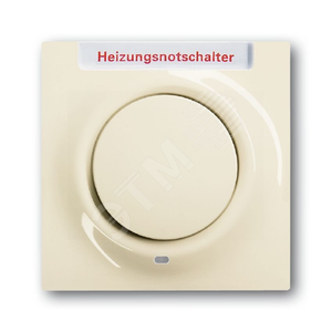 Клавиша для мех. 1-клавишного выкл./перекл./кнопки, с красной линзой, "HNS", серия impuls, цвет слоновая кость | 1753-0-0068  | 2CKA001753A0068 | ABB 2