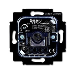 Механизм светорегулятора LED, клавишный, 2-100 Вт/ВА | 6512-0-0323 | 2CKA006512A0323 | ABB - фото 2