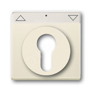 Плата центральная (накладка) для механизма выкл. жалюзи с зам., серия solo/future, цвет savanne/слоновая кость | 1710-0-3157 | 2CKA001710A3157 | ABB 2