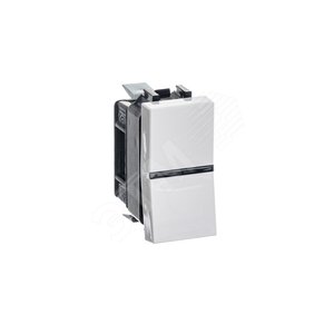 ABB Zenit Альп. белый Выключатель 1-клавишный (1 мод) | N2101 BL  | 2CLA210100N1101 | ABB - фото 5