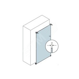 Дверь глухая для шкафа GEMINI (Размер6) | 1SL0236A00 | ABB - фото 2