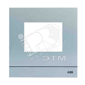 Рамка станции вызова размер 1 серебристая (51021CF-A)