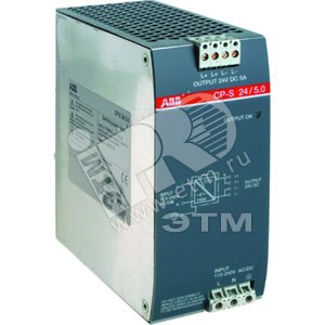 Блок питания 24/10.0/5.0 вход 110-120В AC/220-240В AC/выход 24В DC/10A - ABB