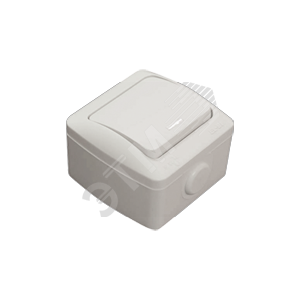 EVA выключатель 1 кл.проходной c подсв. Led IP54 - ABB