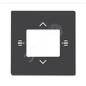 Накладка для сенсора 6108/60-500, антрацит 6108/61-81-500 2