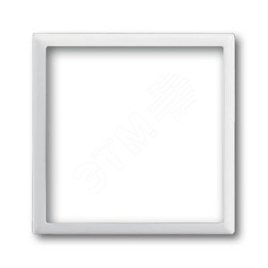 Плата центральная (накладка) для механизма светоиндикатора 2062 U, серия impuls, цвет белый бархат 2