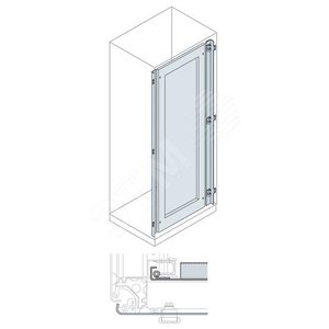 Дверь внутренняя с рамкой 2000x800мм ВхШ | EE2108K | ABB - фото 2