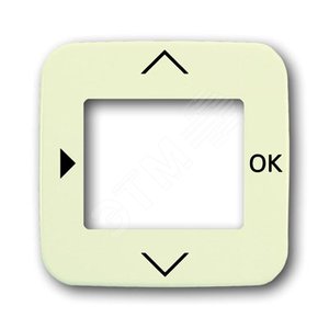 Плата центральная (накладка) для таймера 6455, 6456, серия Busch-Duro 2000 SI, цвет слоновая кость | 6430-0-0285 | 2CKA006430A0285 | ABB 2