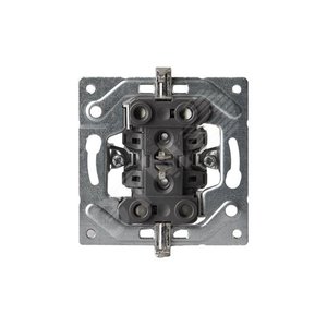 Механизм розетки IMPRESSIVO DoubleSchuko серый - ABB