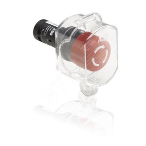 Линза KA1-8101 красная для кнопок с подсветкой|1SFA616920R8101| ABB 2