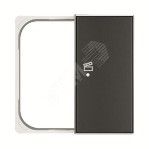 SRS-2-R-85NS Клавиша двойная правая free@home, SKY, сцена, черный бархат (SRS-2-R-85NS) 2