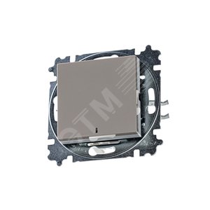 ABB Levit Кофе макиато / белый Выключатель 1-кл. с подсветкой | 3559H-A01446 18W | 2CHH590146A6018 | ABB - фото 2