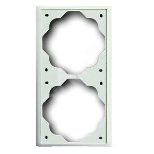 Рамка 2-постовая, серия impuls, цвет белый бархат | 1754-0-4432 | 2CKA001754A4432 | ABB 2