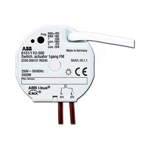 6151/11 U-500 Релейный активатор 1-канальный 16А, FM | 6151-0-0245  | 2CKA006151A0245 | ABB 2