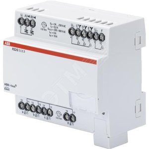 Фанкойл-контроллер, 2xPWM-управление клапанами, 3ступенчатое управление вентилятором FCC/S1.1.1.1 - ABB