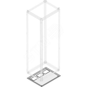 Панель нижняя для фланцев TZ 500х500(ШхГ) (PTBT5050) 2