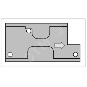 Комплект монтажный AC500 для РМ595/TA543 (20шт) (1SAP182800R0001) - ABB