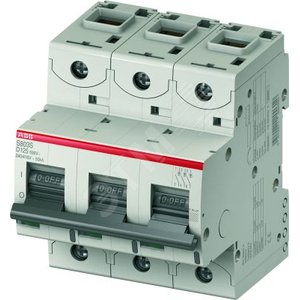 Выключатель автоматический трехполюсный S803S 16А D 50кА (S803S D16) | 2CCS863001R0161 | ABB 2