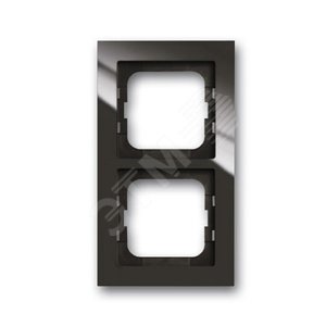 Рамка 2-постовая, серия axcent, цвет ch?teau-black | 1754-0-4492 | 2CKA001754A4492 | ABB - фото 2