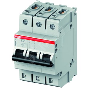 Выключатель автоматический трехполюсный S403E 20А C 6кА (S403E-C20) | 2CCS553001R0204 | ABB - фото 2
