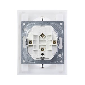 ABB Levit Белый / ледяной Розетка 2-ая с з/к со шторками 16А | 5522H-C03457 01W | 2CHH223457C6001 | ABB - фото 5