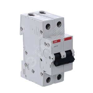 Выключатель автоматический двухполюсный BMS412C20 20А C 4,5кА (BMS412C20) | 2CDS642041R0204 | ABB - фото 4