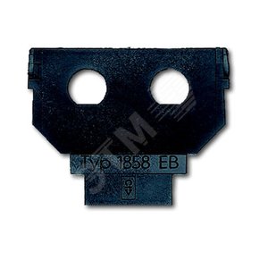 Суппорт (цоколь) для 2-х штекеров BNC | 1764-0-0091  | 2CKA001764A0091 | ABB 2