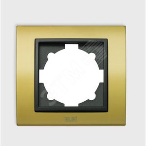 Zena Platin рамка нерж.ст/титан 1-п (500-073014-271) - ABB
