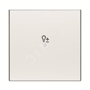 Клавиша одинарная free@home SKY  светорегулятор белая (SRD-1-85BL) - фото 2