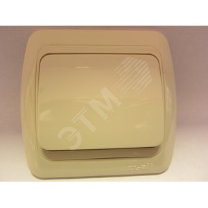 TUNA крем/крем выключатель 1кл (502-010303-200) - ABB