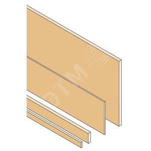 Шина плоская медноалюминиевая 25x5x1750мм (PBFA2505) - фото 2