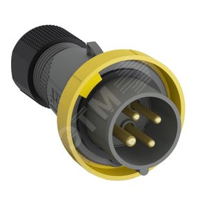Вилка кабельная Easy&Safe 316EP4W, 16А, 3P+E, IP67, 4ч|2CMA101078R1000| ABB - фото 2