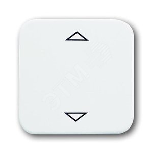 Клавиша для механизма электронного выключателя Busch-Jalousiecontrol 6411 U-101, 6411 U/S-101, 6418 - фото 2