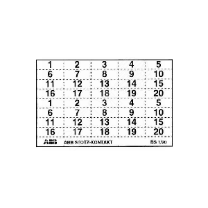 Маркер к. 2х1-20 BS1/20 | GHS2001946R0004 | ABB - фото 2