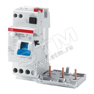 Блок.диф.тока 2мод. DDA203 AC-40/0,03 | 2CSB203001R1400 | ABB - ABB