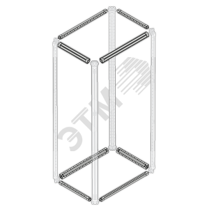 Профиль гальв.каркаса шкафа W=800мм(4шт)|1STQ007042A0000 | ABB - фото 2