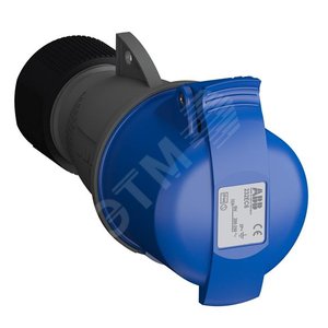 Розетка кабельная Easy&Safe 232EC6,32А,2P+E,IP44,6ч|2CMA102031R1000| ABB - фото 2