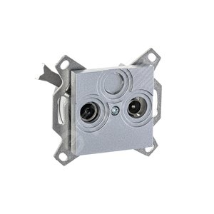 ABB Levit Серебро Розетка TV-R оконечная | 5011H-A03503 70W | 2CHH083503A6070 | ABB - фото 4