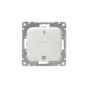 Выключатель 1-клавишный, 2-полюсный, 16А/230В (схема 2), серия Jussi, белый | 1062U  | 2TKA000139G1 | ABB 2