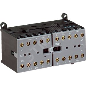 Миниконтактор реверсивный VВC6-30-01-P 9A (400В AC3) катушка 110В DС | GJL1213909R0014 | ABB - фото 2