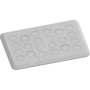 TZ103P10 фланец для метрических сальников 4xM20/M25 + 22xM20 (10шт.) | 2CPX010455R9999 | ABB 2