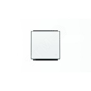 Клавиша для 1-клавишных выключателей/переключателей/кнопок с символом СВЕТ и линзой подсветки, серия SKY, цвет альпийский белый|2CLA850440A1101| ABB 2