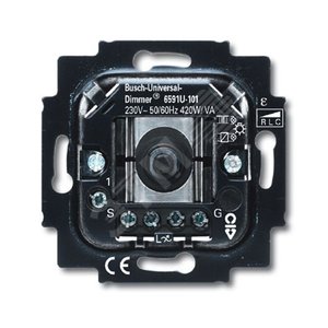 Механизм универсального поворотного светорегулятора 60-420 Вт/ВА | 6513-0-0588 | 2CKA006513A0588 | ABB 2