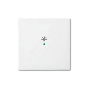 SRL-1-94 Клавиша одинарная free@home, освещение, Basic 55, цвет альпийский белый (SRL-1-94) - фото 2