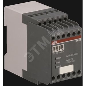 Модуль В/В UMC100, 8DI =24/4DO-Реле/1AO, DX111 | 1SAJ611000R0101 | ABB - фото 2