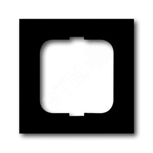 Рамка 1-постовая, серия, серия solo/future, цвет чёрный бархат | 1754-0-4532 | 2CKA001754A4532 | ABB 2