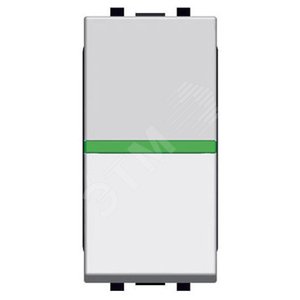 Zenit Механизм 1-кл. перекл. с клав. с контр. подсвет., 1 мод.,серебр. 2