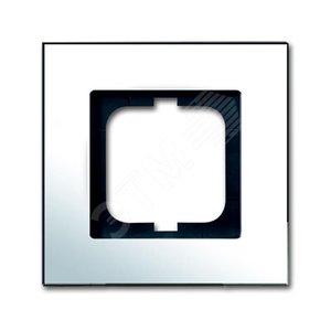 Рамка 1-постовая, серия carat, глянцевый хром | 1754-0-4360 | 2CKA001754A4360 | ABB - фото 2